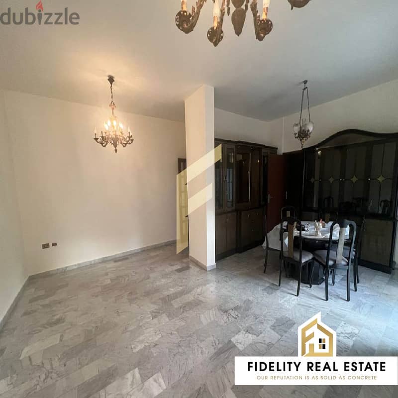 Semi furnished apartment for rent in Zouk MOSBEH RB19 5