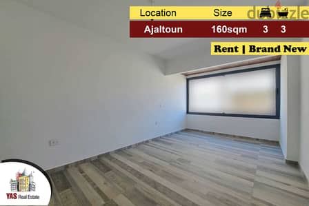 Ajaltoun 160m2 | Rent | Brand New | Well Maintained | Quiet Street |DA