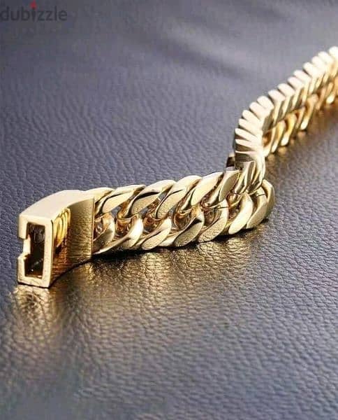 men gold bracelet 2