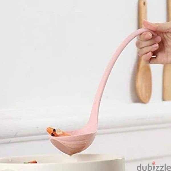 cute swan shape cooking spoon 3