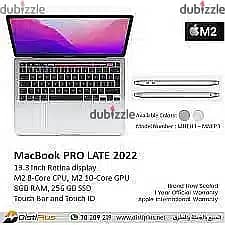 macbook pro 256gb 13.3" m2 great price 4