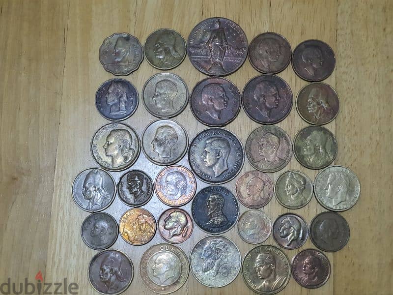 Mix old coins 8