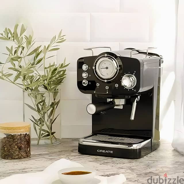 IKOHS Espresso Coffee Machine, 2-Cups, 15-Bar Coffee Maker 6