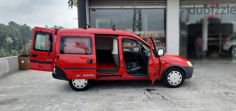 Opel Combo 1.6 liters gas and benzeen 8