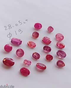 natural untreated ruby 28.05 ct. 1400$ total