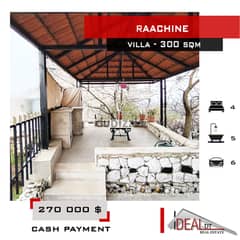 Villa for sale in Raachine 300 sqm with garden ref#chk425