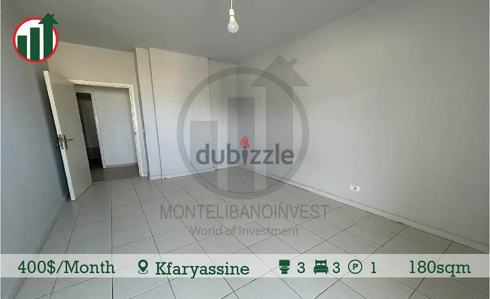 Apartment for rent in Kfaryassine! 4