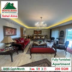 Apartment for rent in Sahel Alma!!!