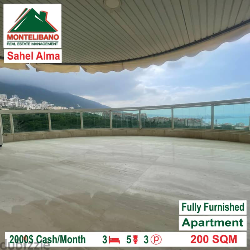 Apartment for rent in Sahel Alma!!! 2