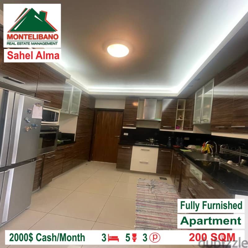 Apartment for rent in Sahel Alma!!! 4