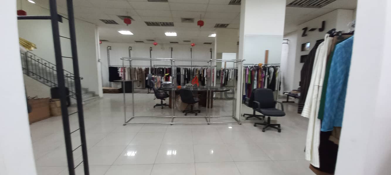 Warehouse in commercial center in Zalka for rentمستودع في المركز التجا 9