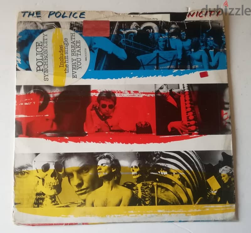 The police "synchronicity" vinyl album 1