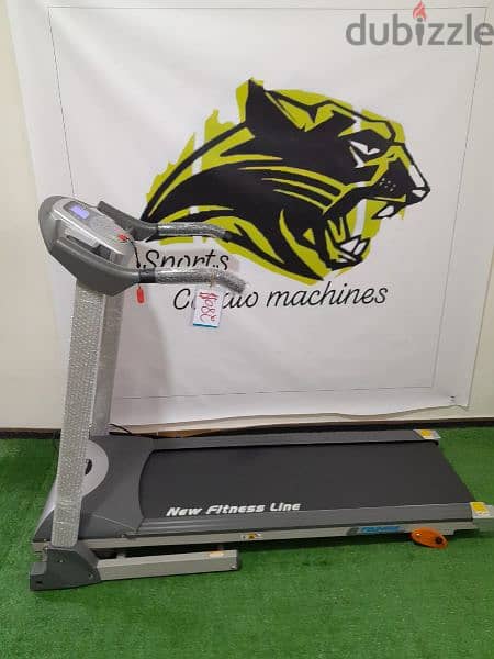 treadmill new fitness line 2hp motor power 0