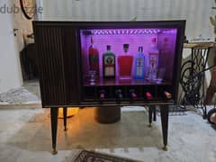 vintage tv unit / vintage bar