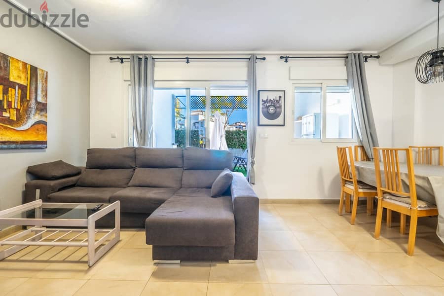 Spain Murcia furnished apartment ground floor Torre Golf MSR-RA2102LT 2