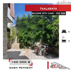 Building With Land  for sale in zahle Taalabaya 300 sqm rf#ab16035