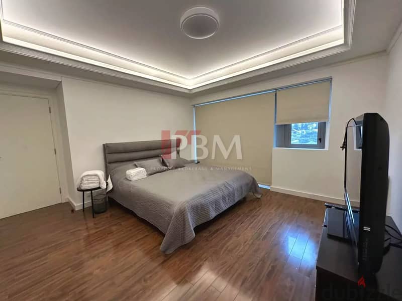 Beautiful Furnished Apartment For Rent In Dbayeh | Sea View |218 SQM| 7