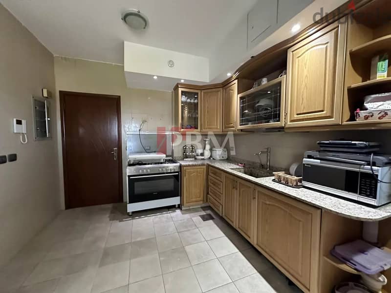 Comfortable Furnished Apartment For Rent In Dbayeh |2 Parking|218SQM| 8