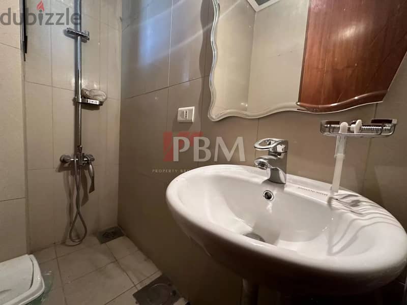 Comfortable Furnished Apartment For Rent In Dbayeh |2 Parking|218SQM| 12
