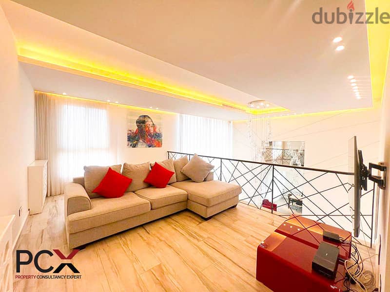 Duplex Apartment For Rent In Baabda ITerrace I Panoramic View 5