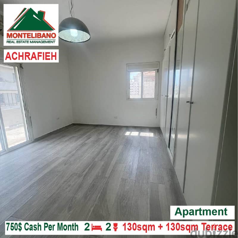750$!! Apartment for rent located in Achrafieh 3