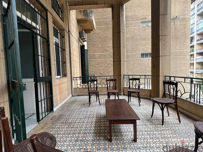 L15063- Apartment with Terrace for Rent in Achrafieh, Carré D'or 3