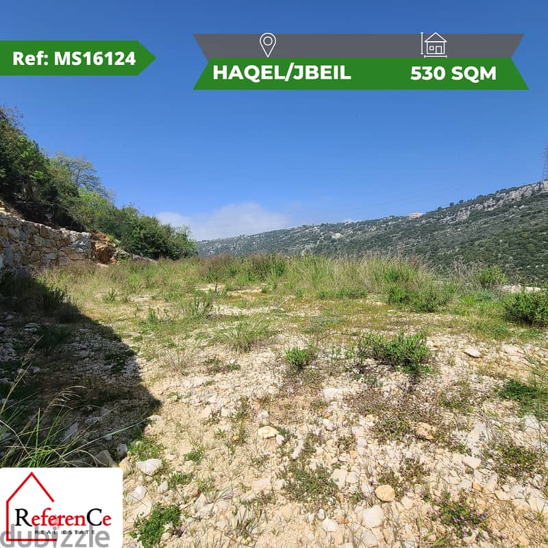 Piece of land for sale in Haqel/Jbeil قطعة ارض للبيع في حقل/جبيل 0