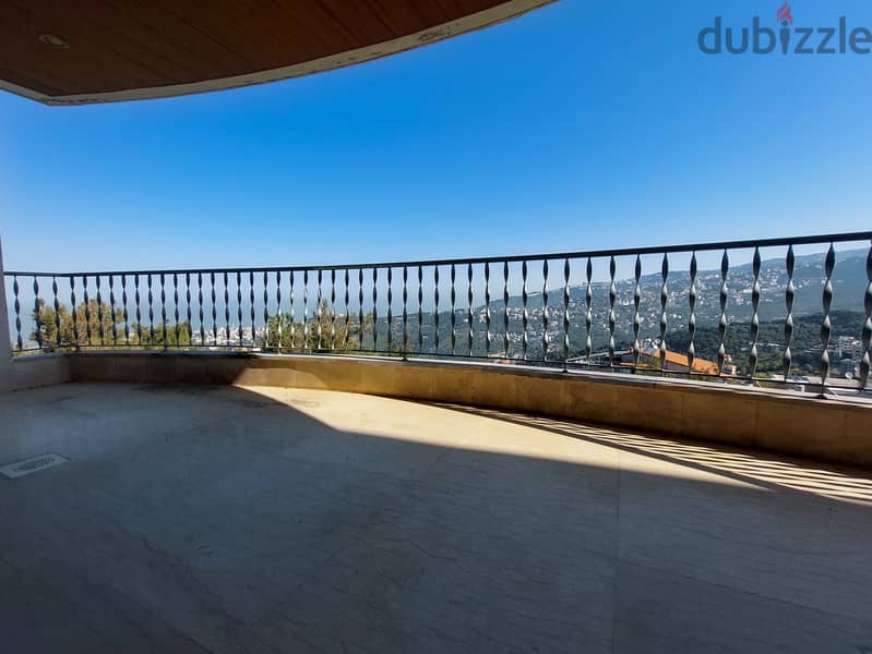 220 SQM Spacious Apartment in Mazraat Yachouh with Sea & Mountain View 2