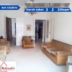 Apartment with terrace for Rent in horsh tabet شقة للإيجار في حرش تابت