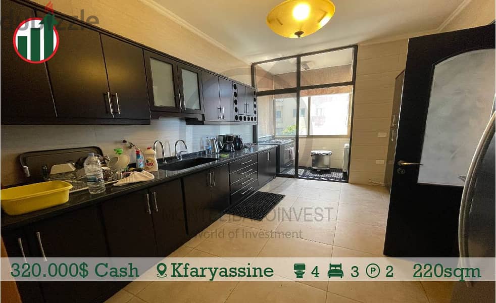 Fully Furnished Apartment for sale in Kfaryassine! 4
