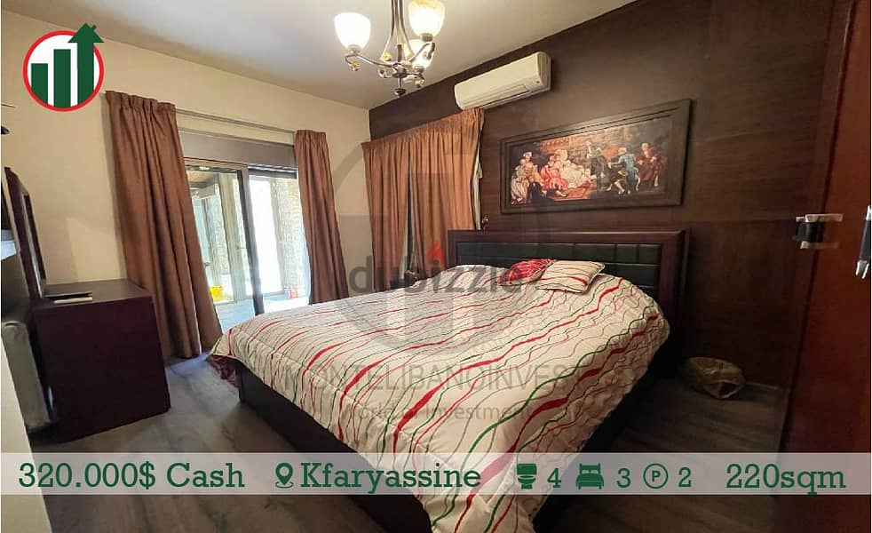 Fully Furnished Apartment for sale in Kfaryassine! 7