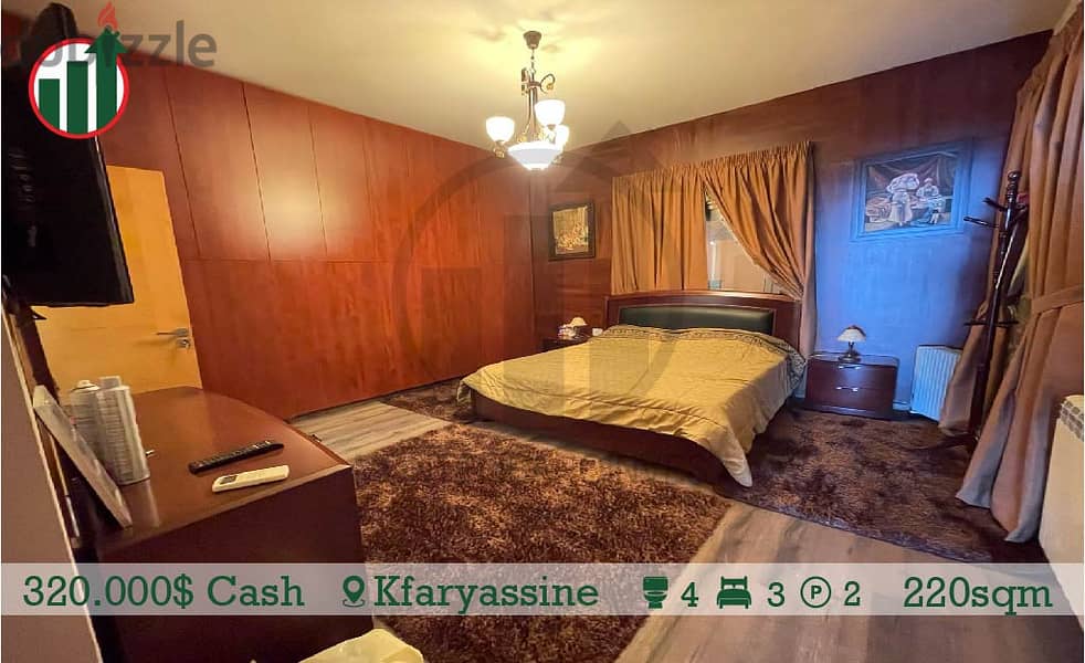 Fully Furnished Apartment for sale in Kfaryassine! 8