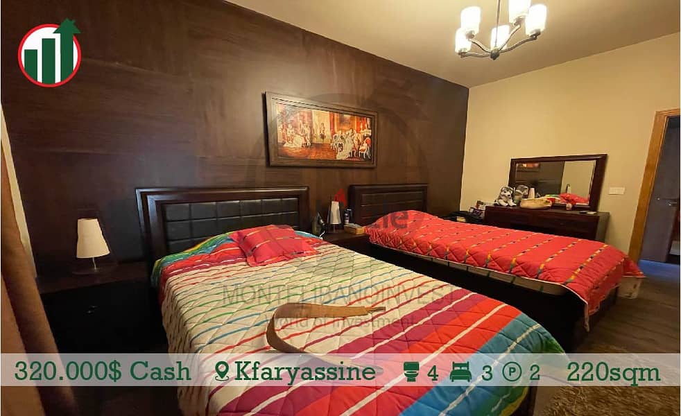 Fully Furnished Apartment for sale in Kfaryassine! 10
