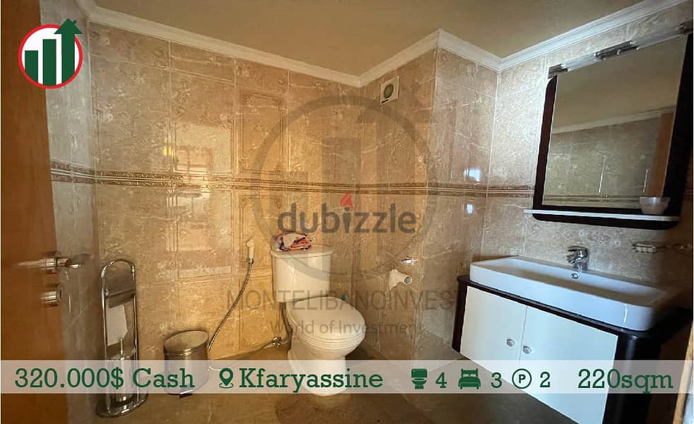 Fully Furnished Apartment for sale in Kfaryassine! 14