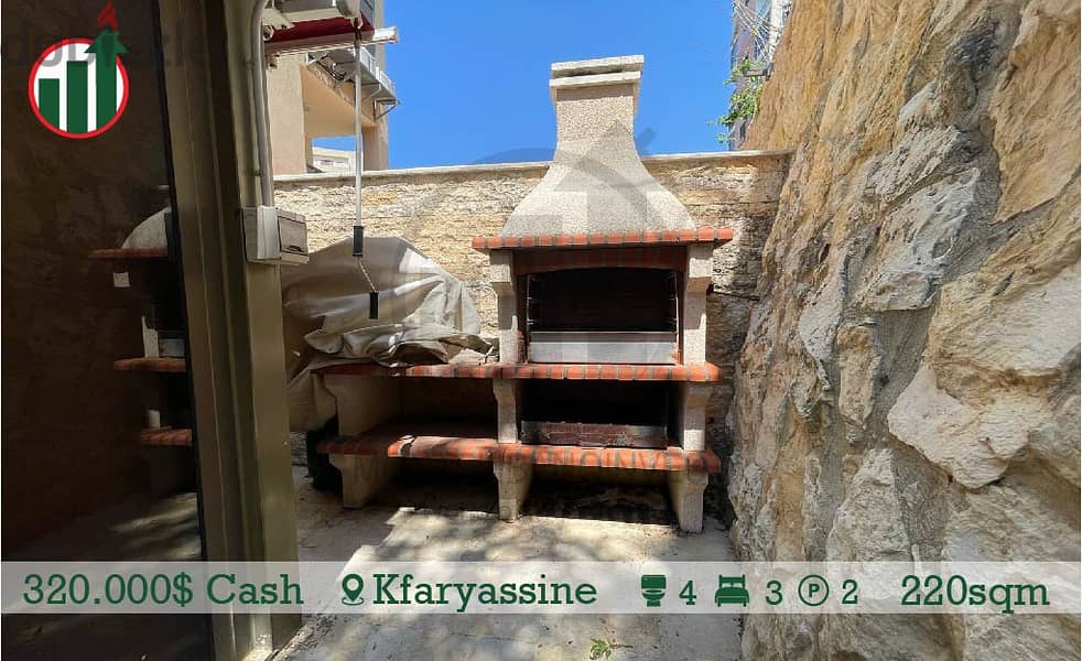 Fully Furnished Apartment for sale in Kfaryassine! 15