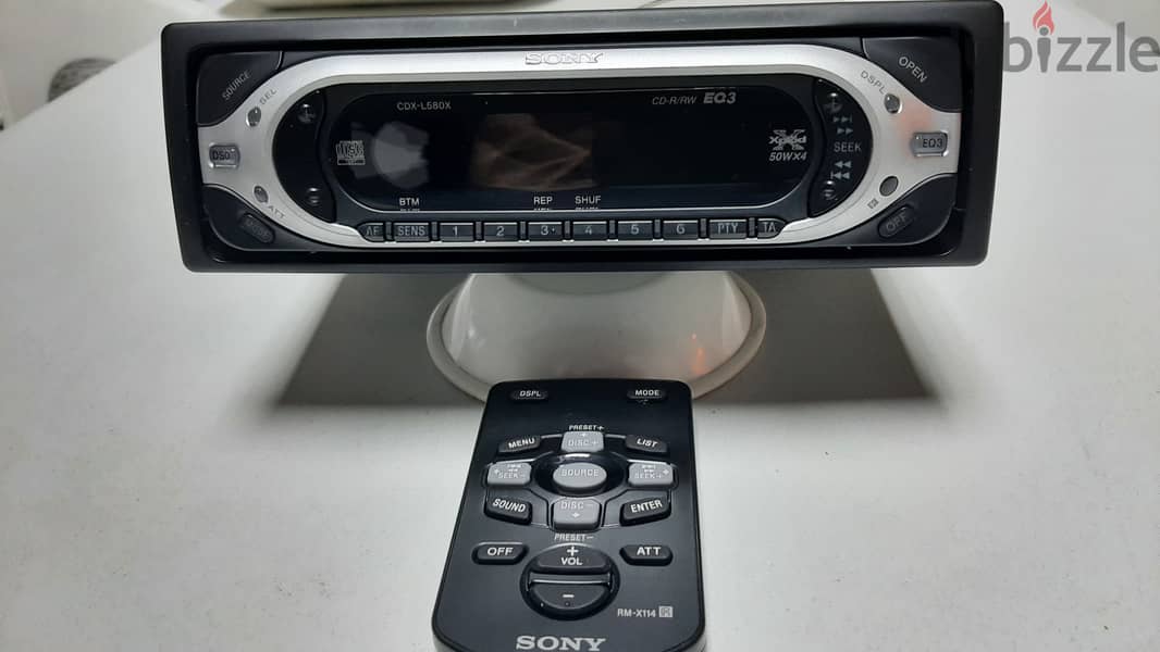 Sony Car Stereo CDX-L580X with Philips Speakers 7
