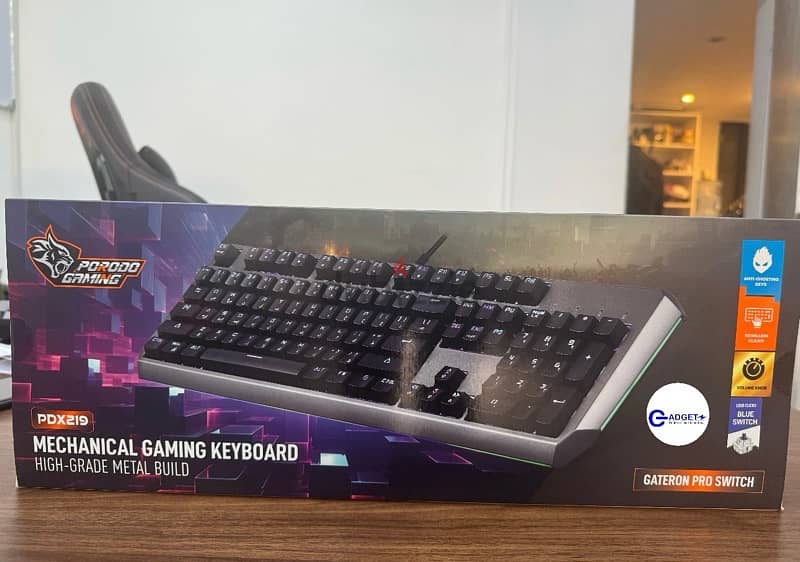 Porodo Mechanical Gaming Keyboard PDX219 0