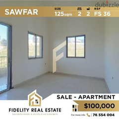 Apartment for sale in Sawfar FS36 0