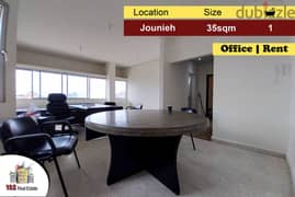 Jounieh 35m2 | Office for Rent | Partly Furnished | Renovated |MY IV | 0