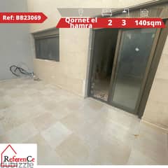 Apartment for sale in Qornet el hamra شقة للبيع بقرنة الحمراء