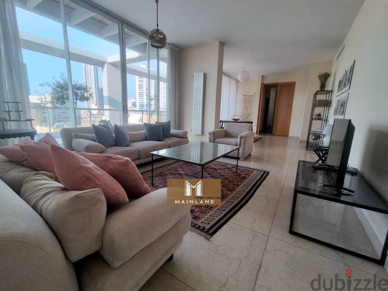 Sodeco Achrafieh Unique fully furnished apartment for Rent 0