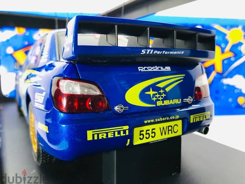 1/18 diecast Autoart Subaru Impreza WRC Solberg Winner 2004 Japan #1 3