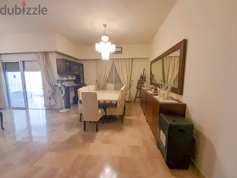 170 SQM Furnished Apartment in Zouk Mikael Keserwan with Partial View 1