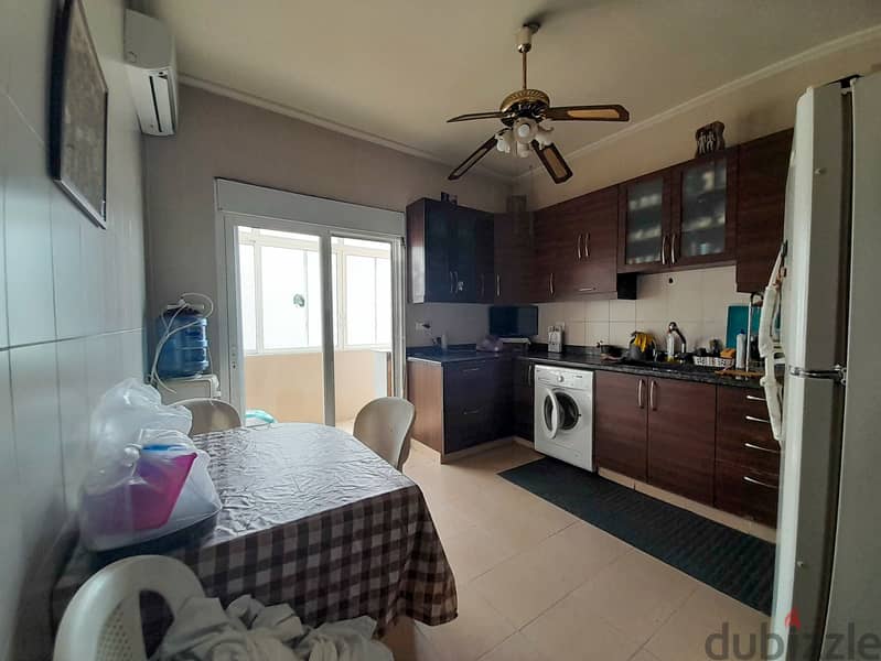 170 SQM Furnished Apartment in Zouk Mikael Keserwan with Partial View 2