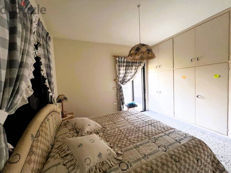 Semi - Furnished apartment for sale in Baabdat 11