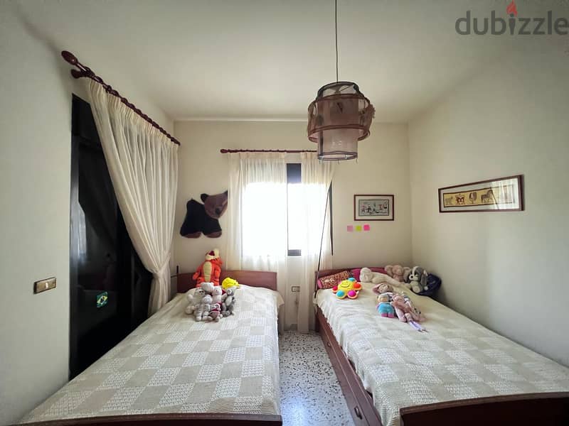 Semi - Furnished apartment for sale in Baabdat 12