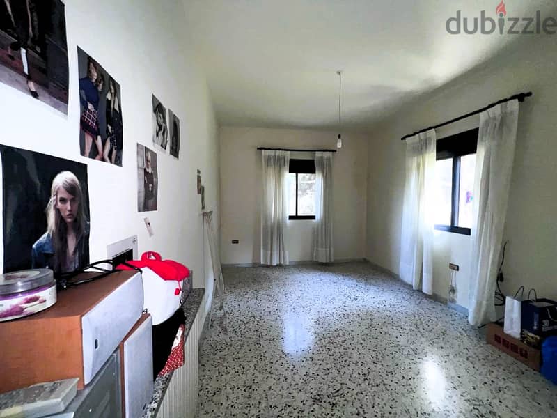Semi - Furnished apartment for sale in Baabdat 14