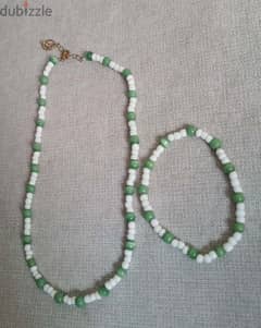 bracelet and necklace
