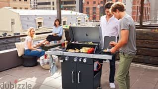 tepro barbecue grill 3+1 burners 0