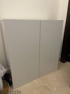 White Closet Custom Made New Neve Used 101x95x37.5cm